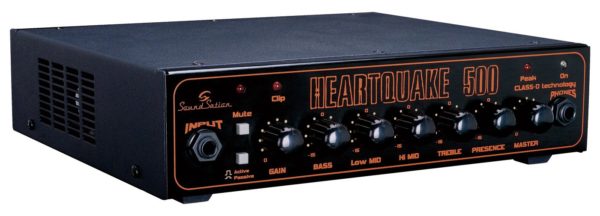 Soundsation HEARTQUAKE-500 500W RMS Class-D bass head