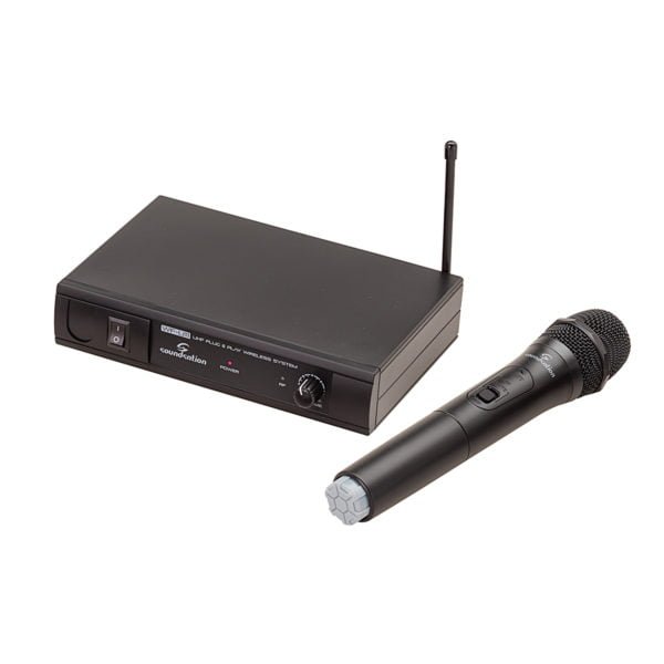 Soundsation WF-U11HB UHF Plug & Play vezeték nélküli kézi mikrofonos rendszer (Freq. 863.55 MHz)
