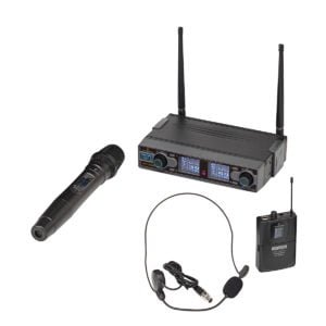 Soundsation WF-D290HP UHF Dual Digital Wireless Microphone System
