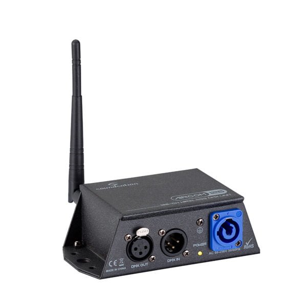 Soundsation AIRCOM 126 2.4 GHz 126 csatornás vezeték nélküli DMX egység