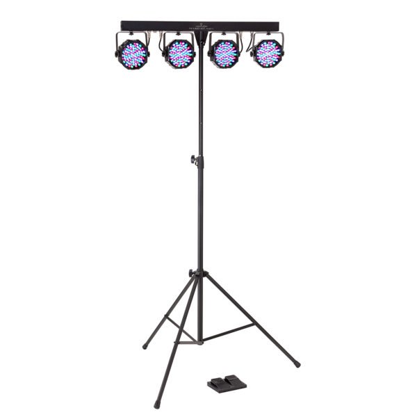 Soundsation 4LEDKIT-PARTY Complete 4-PAR LED Lighting Kit