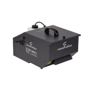 Soundsation ZEPHIRO 700 LOW FOG Compact machine for ground fog effect with wired and wireless controllers.