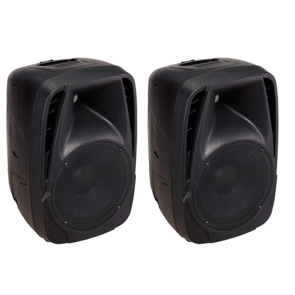 Soundsation BLUEPORT FX 2x100W Portable PA System with active mixer and two passive 2-Way Speakers