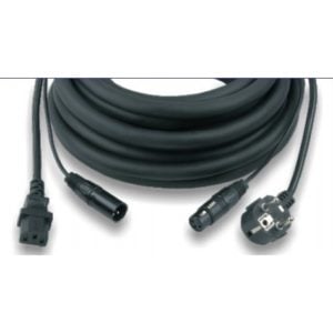 Soundsation PF200-15 Audio signal and electric power combination cable for active speakers (3x2.5mm2 - 2x0.22mm2