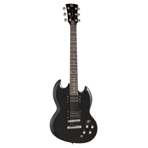 Soundsation BUFFALO-ST BK Buffalo Standard dupla cutaway elektromos gitár két humbuckerral