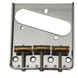 Soundsation Parts TP-T8C Deluxe króm fix híd Telecaster stílusú gitárhoz