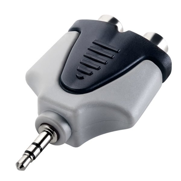 Soundsation WM-A350 Wiremaster adapter: 1x3.5mm Sztereo papa - 2xRCA mama