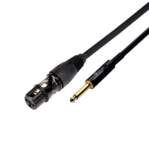 Soundsation WM-UXFJ10 Wiremaster szimmetrikus mikrofonkábel: XLR(mama)-6.3mm Jack MONO / 10mt