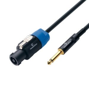 Soundsation WM-PCSJ2 Wiremaster hangfalkábel: Speakon-6.3mm Jack MONO / 1x2.5 mm2 / 2mt
