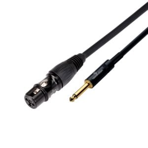 Soundsation WM-PCXFJ5 Wiremaster hangfalkábel: XLR(mama)-6.3mm Jack MONO / 1x2.5 mm2 / 5mt