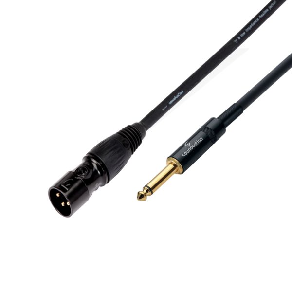 Soundsation WM-PCXMJ5 Wiremaster hangfalkábel: XLR(papa)-6.3mm Jack MONO / 1x2.5 mm2 / 5mt