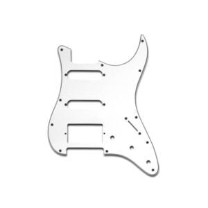 Soundsation Parts SP-3W-SSH 3 rétegû fehér koptató lap Strato típusú gitárhoz humbuckerral