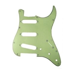 Soundsation Parts SP-CF 3 rétegû California Mint színû koptatólap Stratocaster típusú gitárhoz