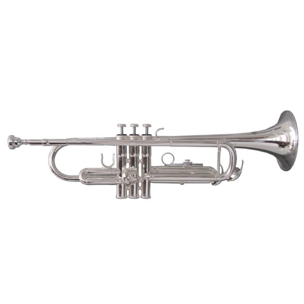 Soundsation STPSL-10 Bb trumpet in silver plated finish