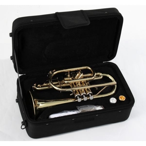 Soundsation STPSL-10 Bb trumpet in silver plated finish