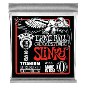 Ernie Ball 10-52 Heavy Top Skinny Bottom Titanium RPS