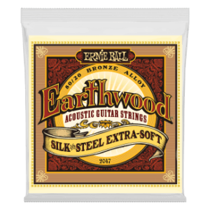 Ernie ball earthwood bronze silk&steel extra soft 10-50