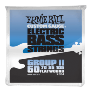 Ernie ball flatwound bass group ii 50-105