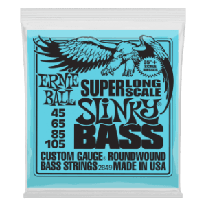 Ernie ball nickel wound hybrid slinky bass super long 45-105