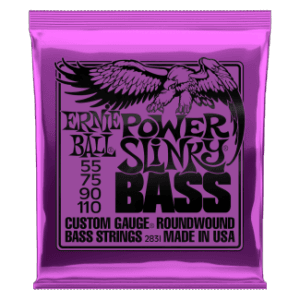 Ernie ball nickel wound power slinky bass 55-110