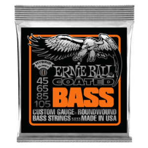 Ernie Ball Coated Hybrid Slinky Bass 45-105