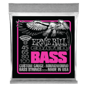 Ernie Ball Coated Super Slinky Bass 45-100