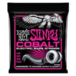 Ernie ball cobalt super slinky bass 45-100