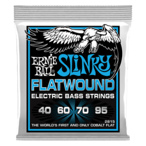 Ernie ball extra slinky flatwound bass 40-95