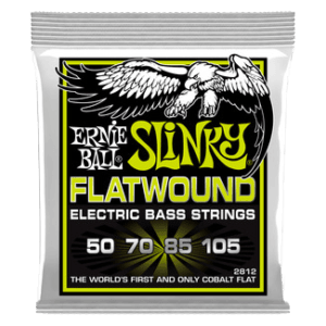 Ernie ball regular slinky flatwound bass 50-105