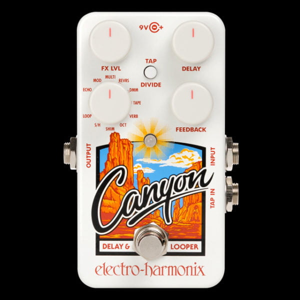 Electro-harmonix effektpedál delay és looper EH-Canyon