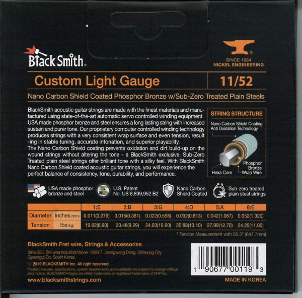 BlackSmith AOT Acoustic Phosphor Bronze