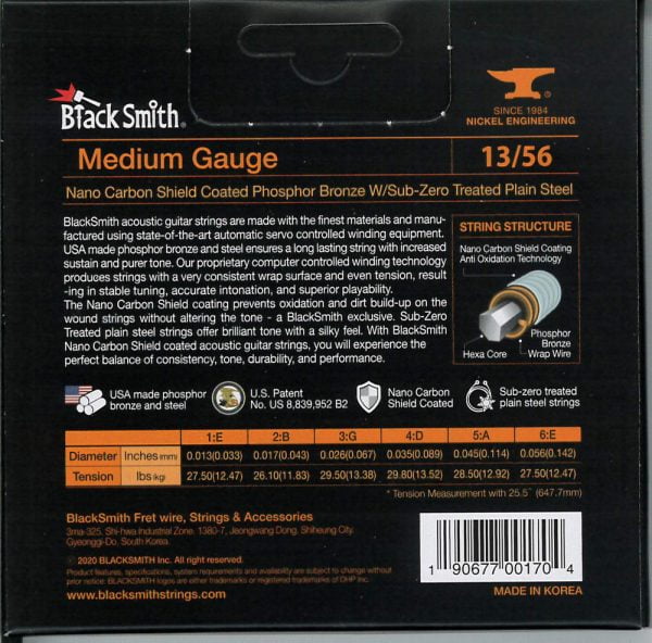 BlackSmith AOT Acoustic Phosphor Bronze