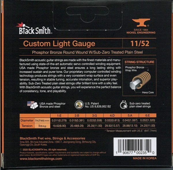 BlackSmith Acoustic Phosphor Bronze